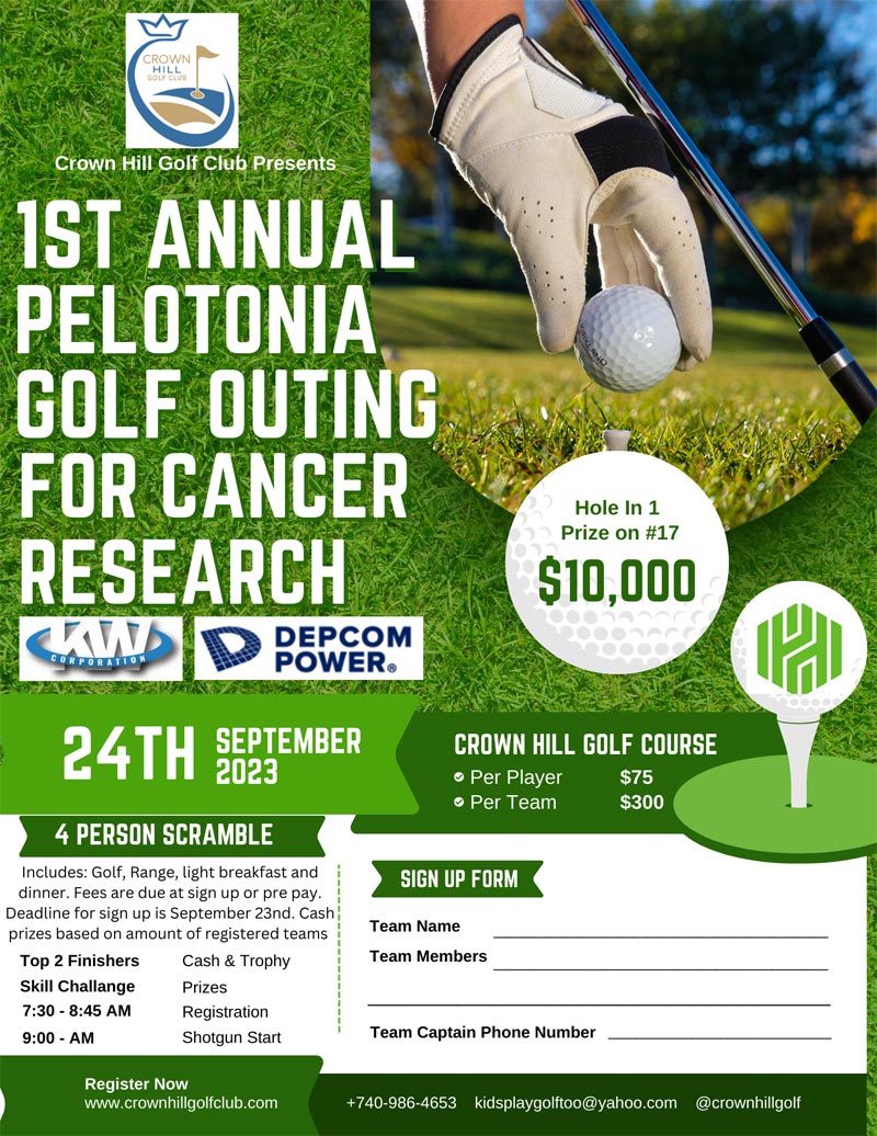 Pelotonia Golf Outing Flyer