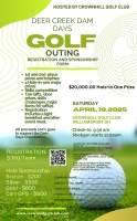Deer Creek Dam Days Golf Outing 4-19-2025